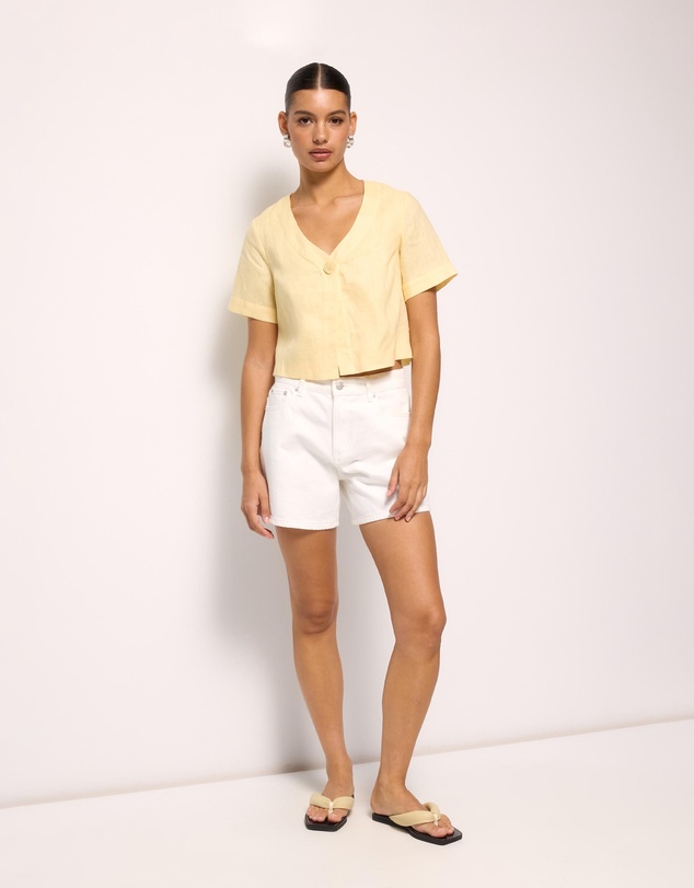 AERE - Selah Linen Top