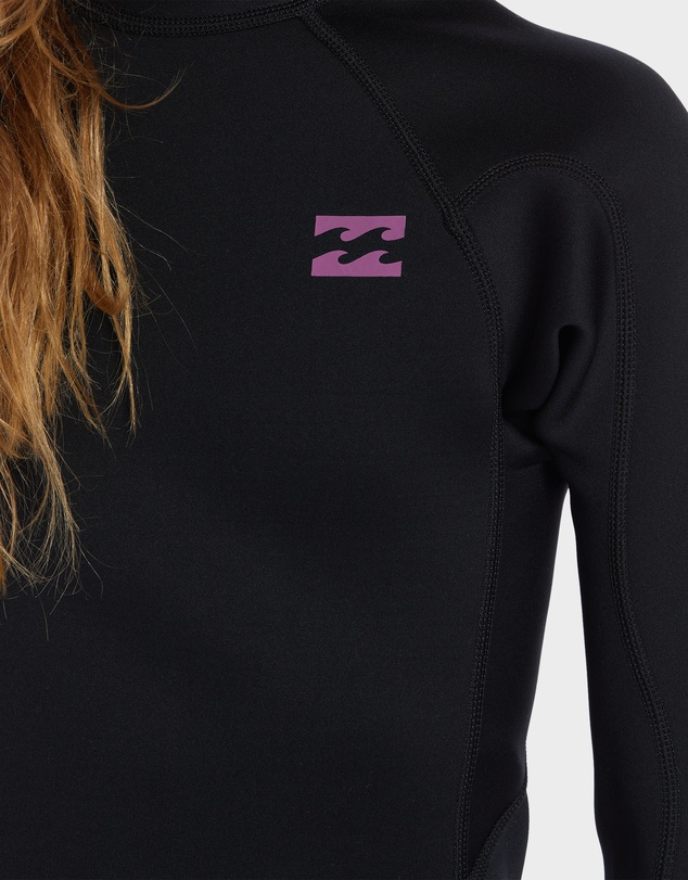 Billabong - Girls 6 to 16 3/2mm Foil Back Zip GBS Wetsuit