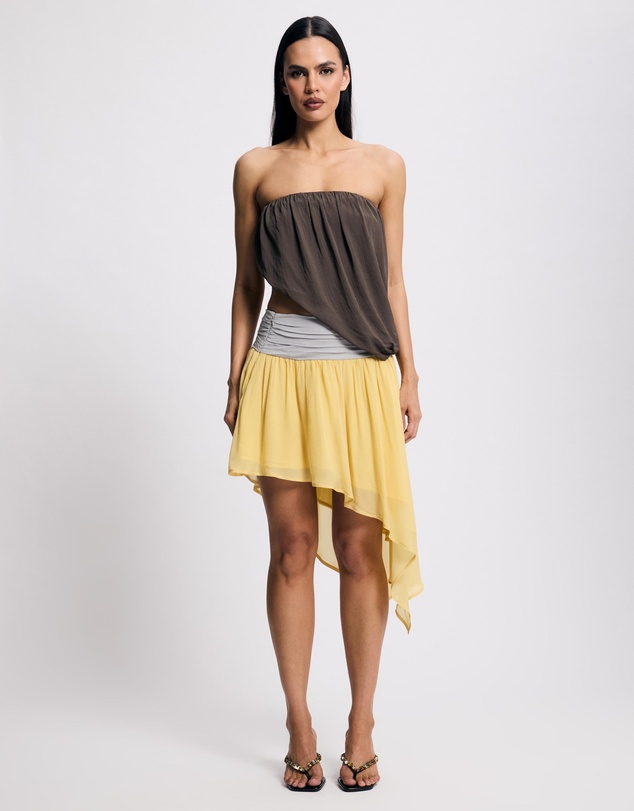 Lover - Solana Asymmetrical Mini Dress