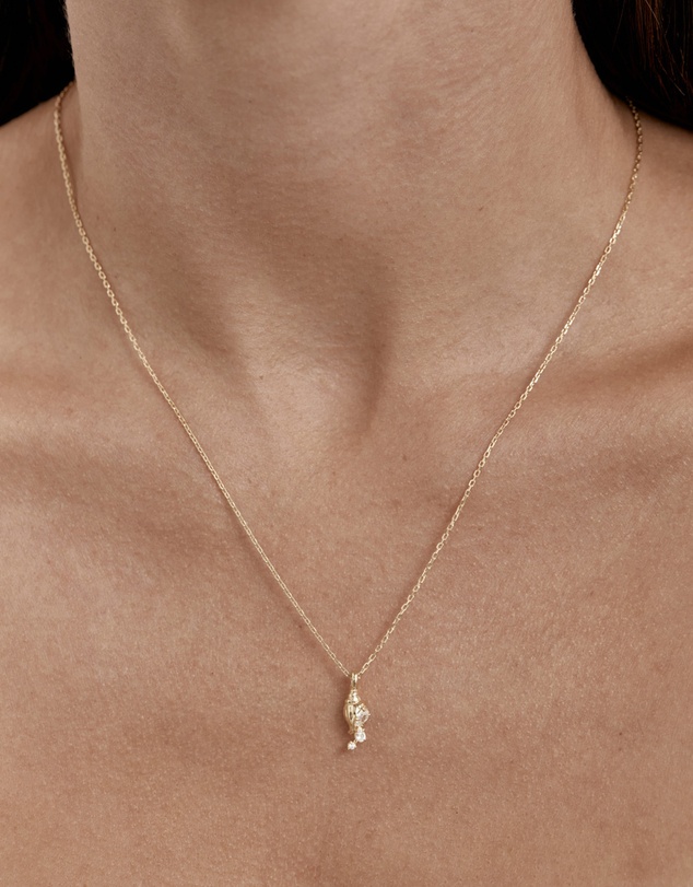 By Charlotte - You Are Magic Zodiac Necklace Aquarius