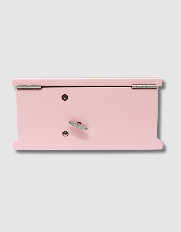 Pink Poppy - Ballet Dreams Timber Music Box