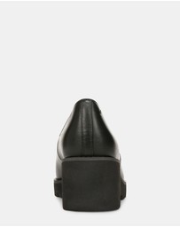 Vionic - Willa Wedge - Black Leather
