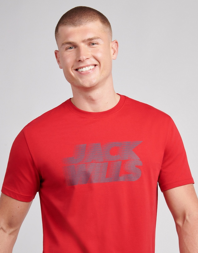 Jack Wills - Layered Logo Graphic T-Shirt