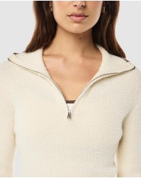 P.E Nation - Ignite Zip Neck Knit