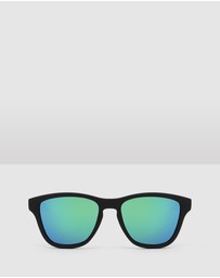 Hawkers Co - HAWKERS - Carbon Black Emerald ONE KIDS Sunglasses for Men and Women UV400