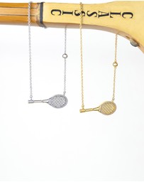 Wanderlust + Co - Tennis Your Way Necklace