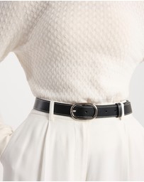 David Lawrence - Jagger Leather Contrast Belt