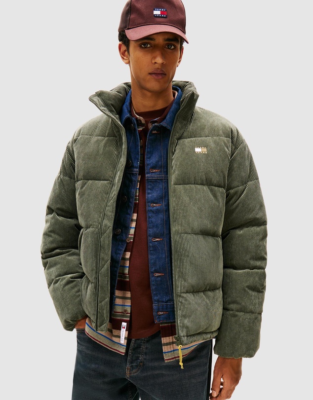 Tommy Jeans - Vail Cord Faux Down Jacket