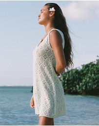 Poolside Paradiso - Messina V Knit Crochet Dress – Jewel