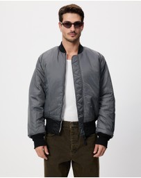 Alpha Industries - Ma-1 With Gun Metal Lining