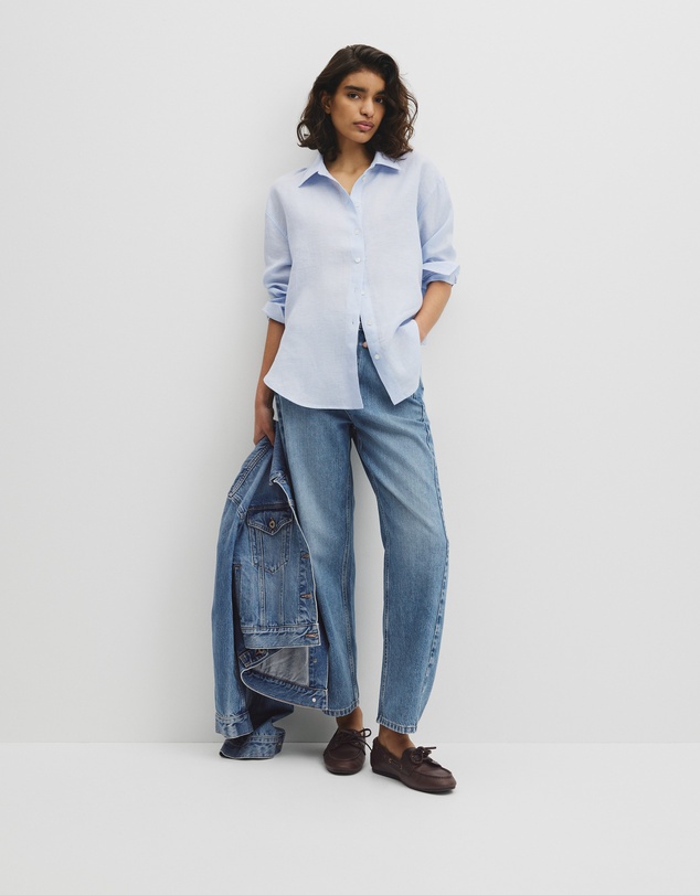 Country Road - Oversized Linen Shirt
