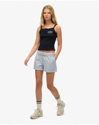 Superdry - Cotton Stripe Elastic Short