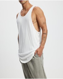 Surrounded By Ghosts - The Lawsonite Rib Knit Singlet