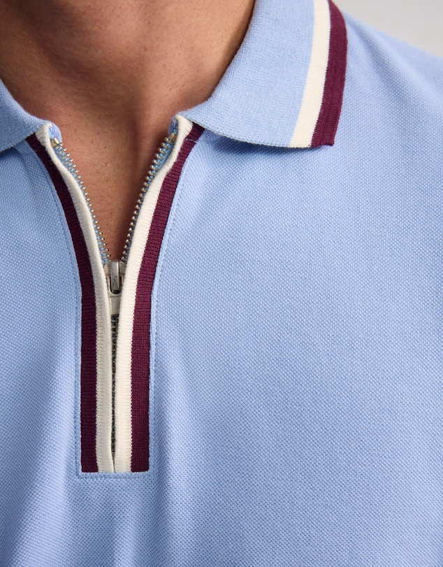 Oxford - Orwell Zip Neck Polo