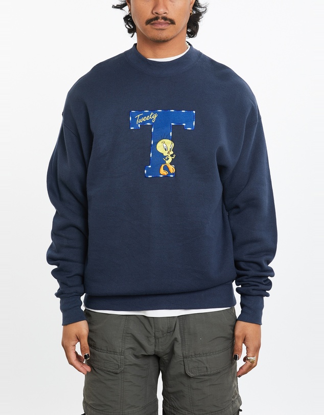 Vintage by The Real Deal - Pre Loved - 1997 Looney Tunes Tweety Bird Sweatshirt