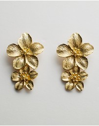 Moira Hughes - The White Label - Lisa Flower Earrings
