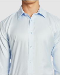yd. - Maximum Two Ply Cotton Premium Slim Dress Shirt