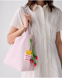Kate Spade - Charmed Mixed Material French Fry Bag Charm