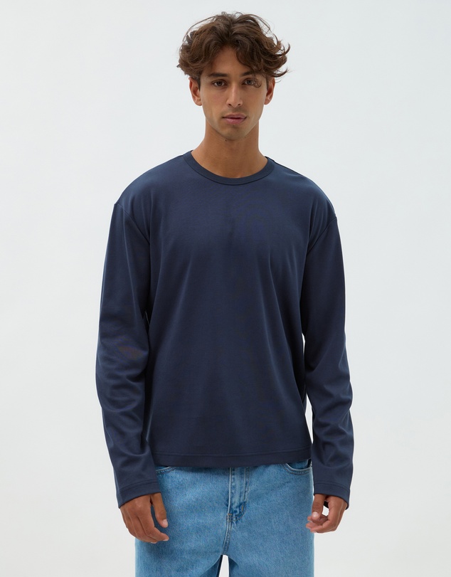 AERE - Relaxed Long Sleeve Cotton Tee