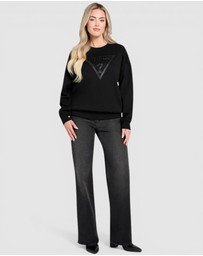 GUESS - Triangle Studs Sweatshirt
