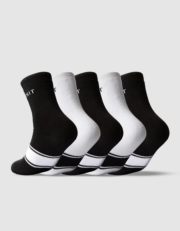 UNIT - UNIT Crew Ladies Bamboo Socks (5 Pack)