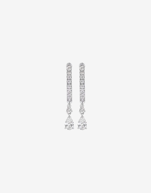 Michael Hill - Drop Earrings with 0.50 Carat TW Laboratory-Grown Diamonds in Sterling Silver