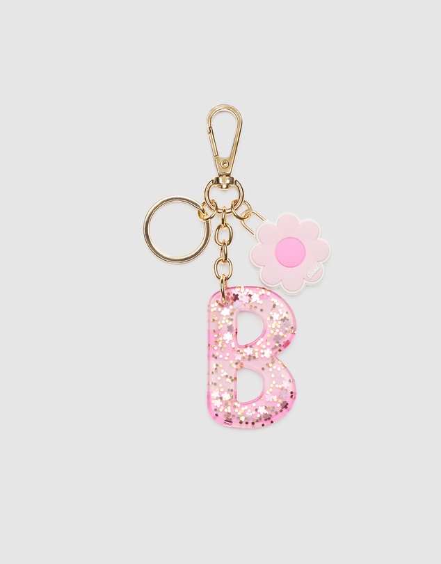 Seed Heritage - Pink Stripe Initial Keyring
