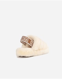 Ozwear Connection Uggs - Ugg Kids Brooklyn Fluff Slide