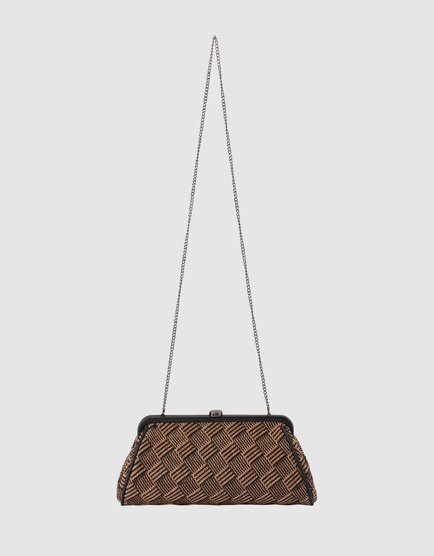 Olga Berg - Lois Woven Frame Bag
