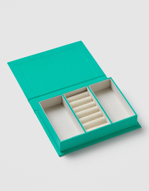 Printworks - Printworks Jewellery Box A Girls Best Friend - Turquoise Small