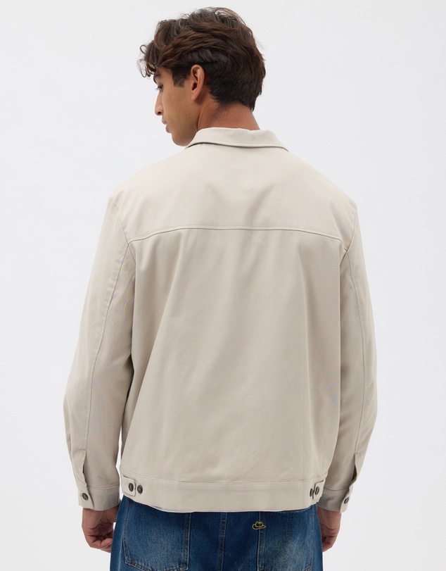 AERE - Recycled Cotton Twill Trucker Jacket