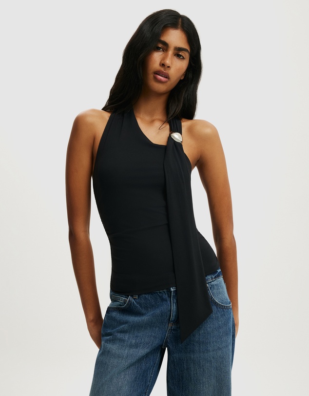 Cotton On - Hold Me Hardware Scarf Halter