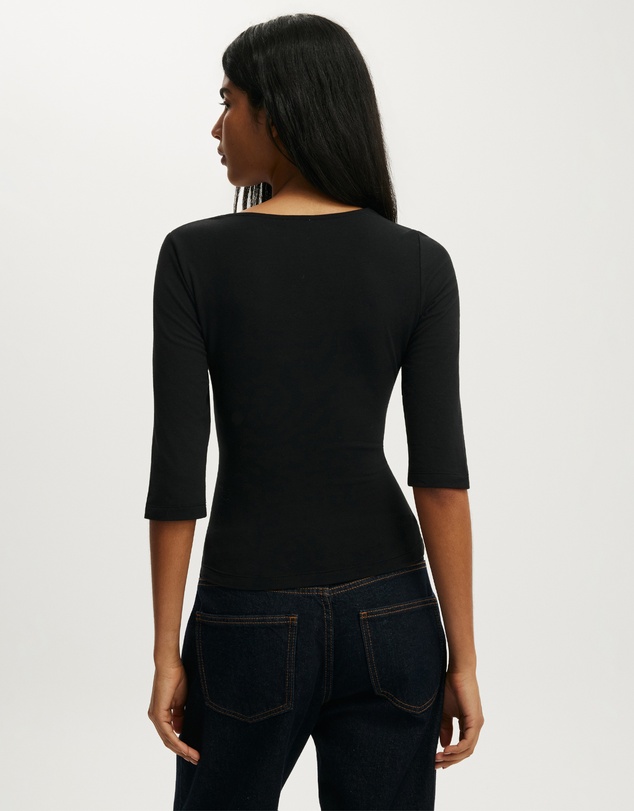 Cotton On - Eva Lace 3/4 Top