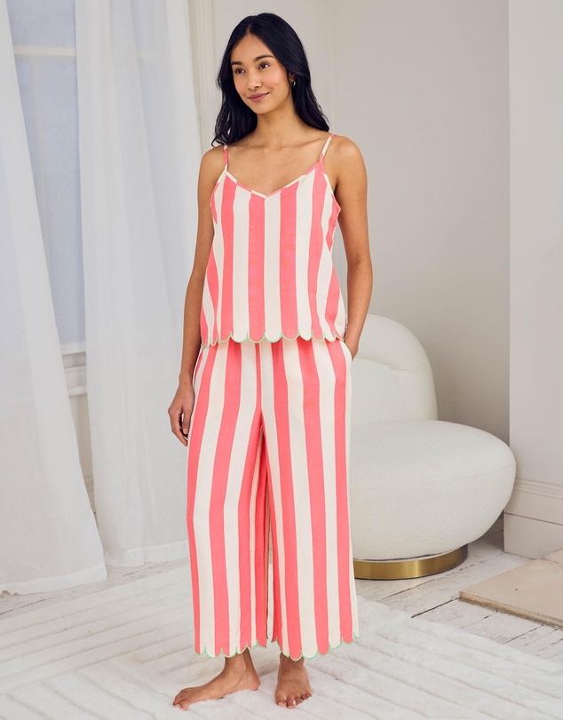 Chelsea Peers - Stripe Cami Pyjama Set