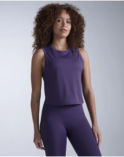 2XU - Aero Mesh Crop Tank