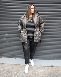 Love Your Wardrobe - Blake Belt Quilted Jacket