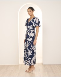 Pilgrim - Lila Cross Over Maxi Dress