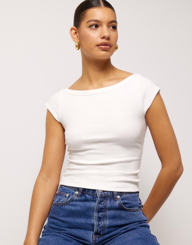 AERE - Lyra Cap Sleeve Tank
