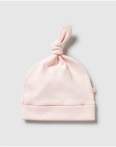 Wilson & Frenchy - Organic Stripe Rib Knot Hat - Babies