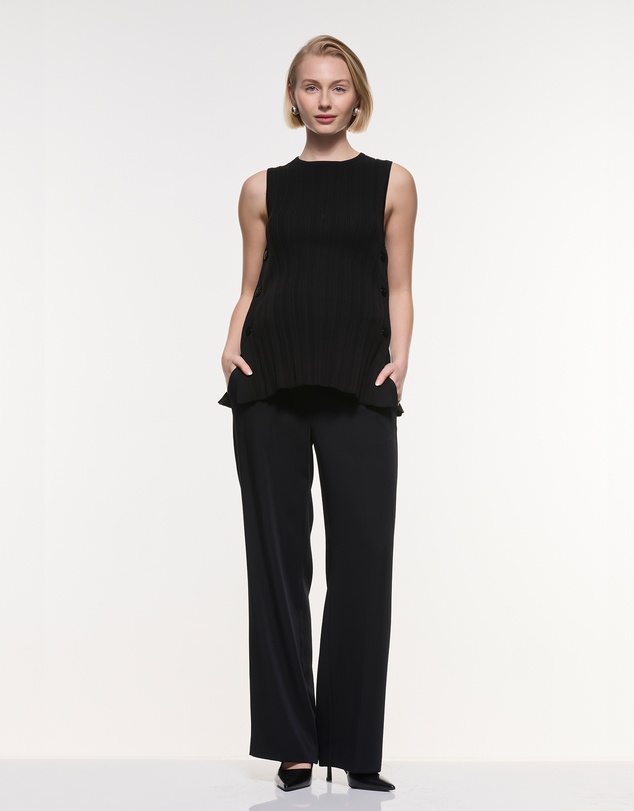 Soon Maternity - Collette Linen Knit Feeding Tank