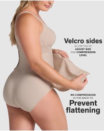 Leonisa - Bellyflex Total Adjustable Post-Surgery or Postpartum Belly Wrap Brief