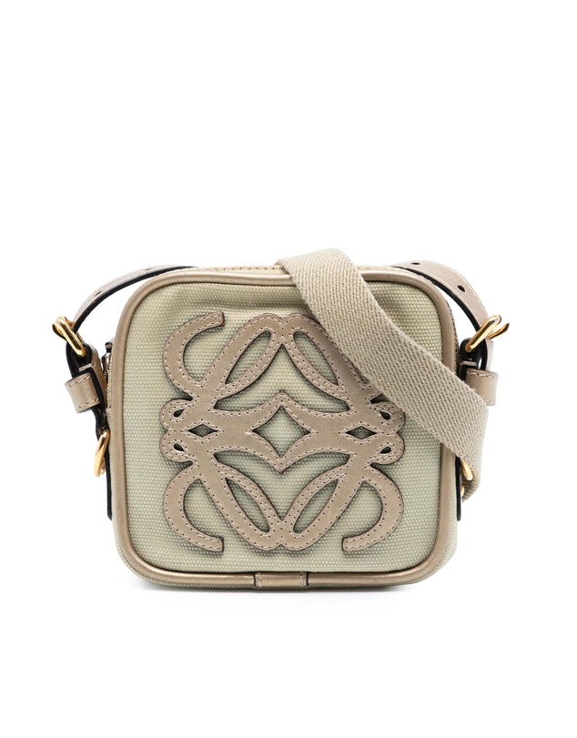 Pre-Loved by Azura Reborn - Pre-Loved Mini Canvas Anagram Crossbody