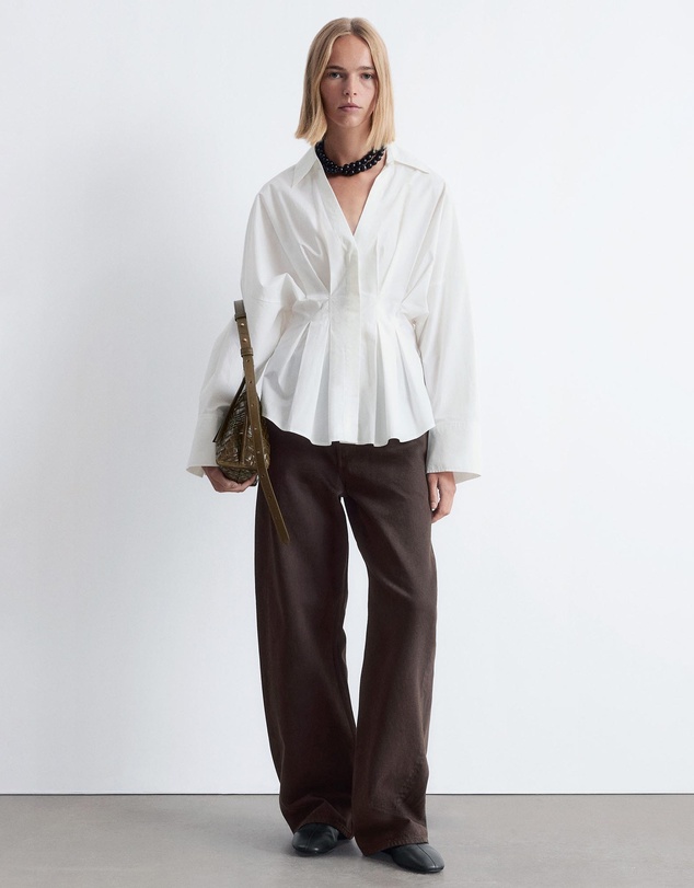 & Other Stories - Fitted-Waist Cotton Shirt