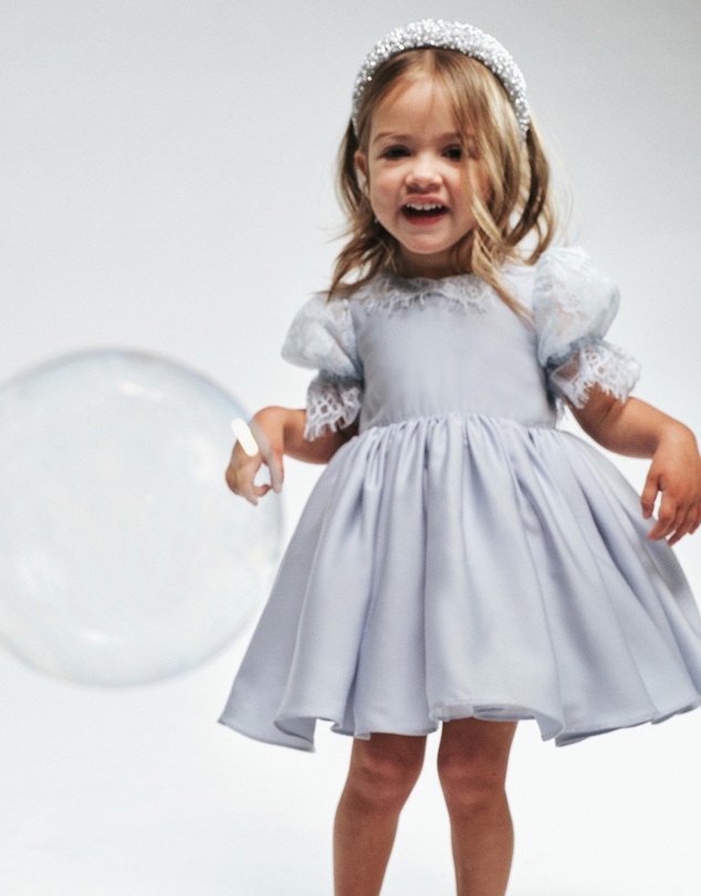 Bardot Junior - Greta Satin Lace Dress - Kids-Teens