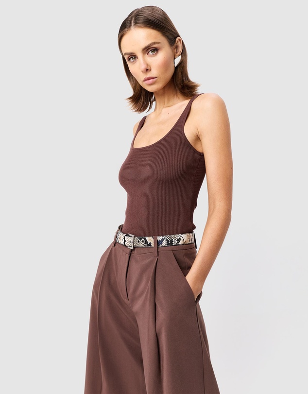 Mossman - Fine Line Knit Tank