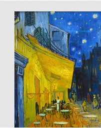 Inka Arthouse - Cafe Terrace by Van Gogh Art Print