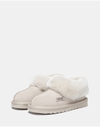 EVERAU - Australian Shepherd Ugg Kids Homey Slipper Cow Suede Upper House Shoes