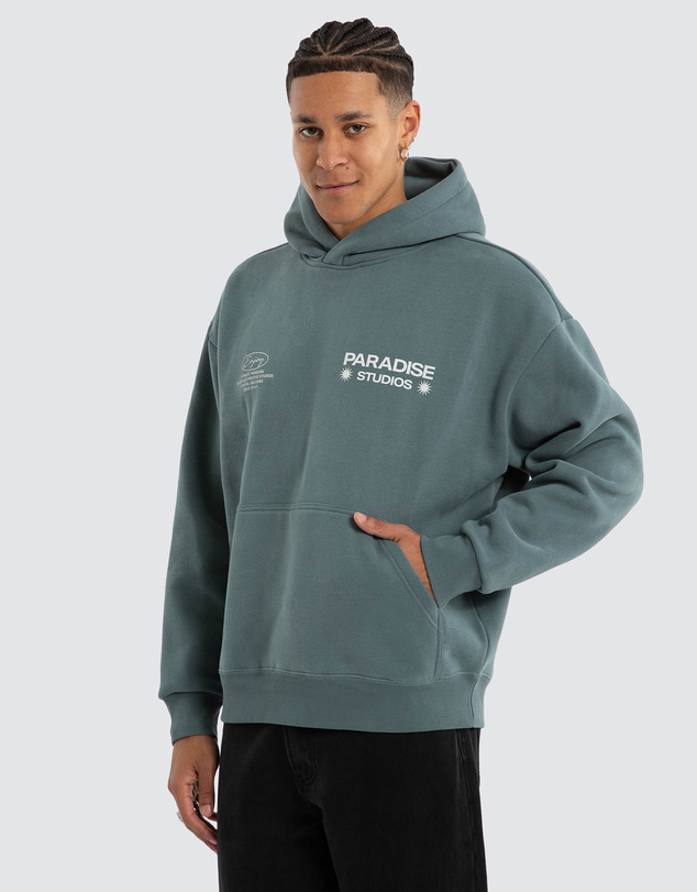 Nomadic Paradise - Echo Pines Oversized Hoodie
