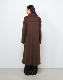 AERE - Orla Double Faced Wool Coat
