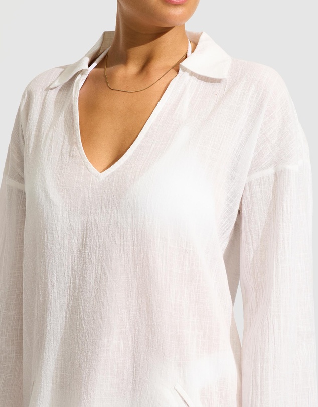 Seafolly - Longline Beach Shirt